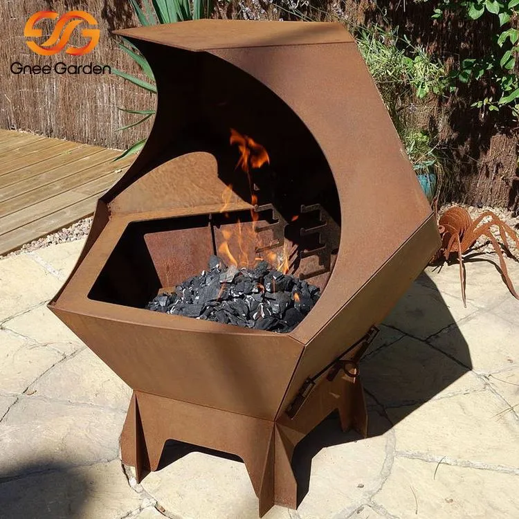 Bbq Artistiku tal-Azzar Corten