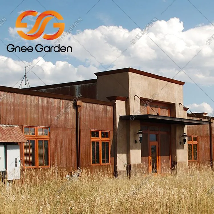 Saqaf tal-Azzar Corten Corrugated