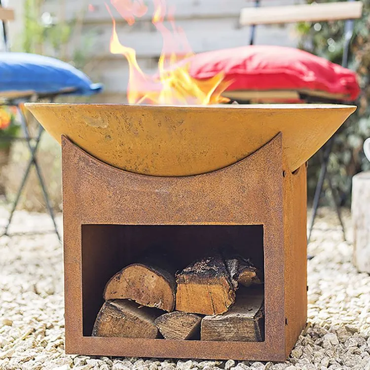 Fosos tan-nar tal-bitħa ta' Corten