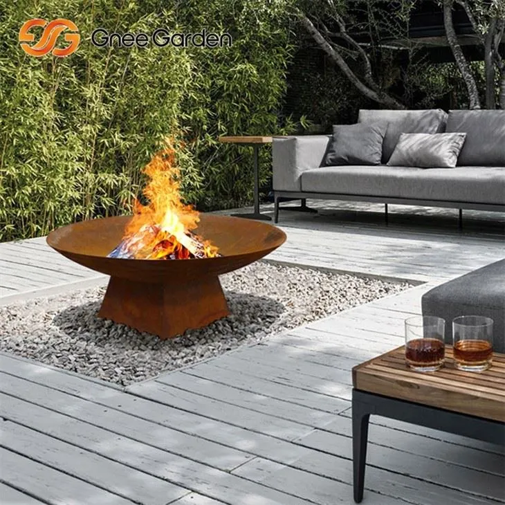 Disinn tal-fossa tan-nar Corten Modern Grill