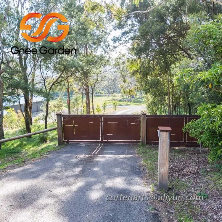 Bieb tal-Bieb tal-Bieb tal-Metall tal-Bieb tal-Azzar Corten