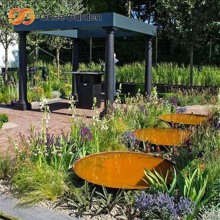 Corten Steel Fire Pit reżistenza għat-temp