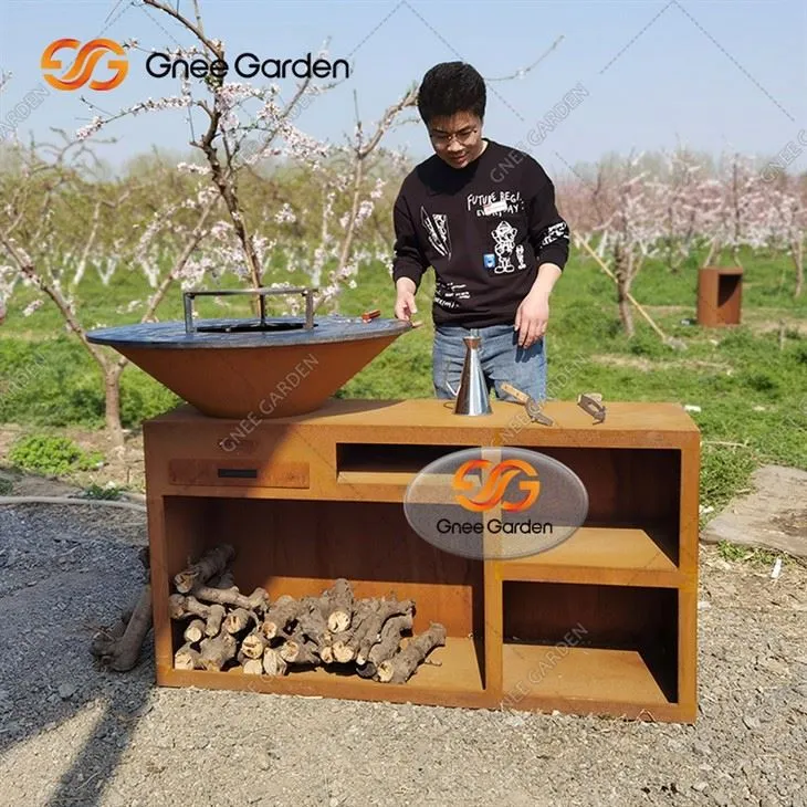Corten Steel Heavy Duty BBQ