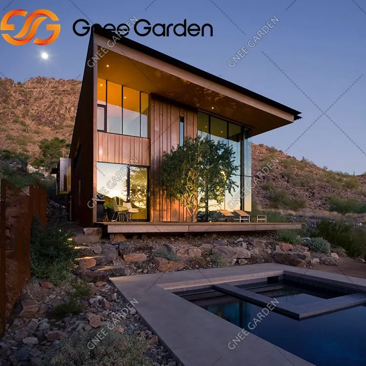 Ħajt dekorattiv tal-purtiera tal-corten faċċata