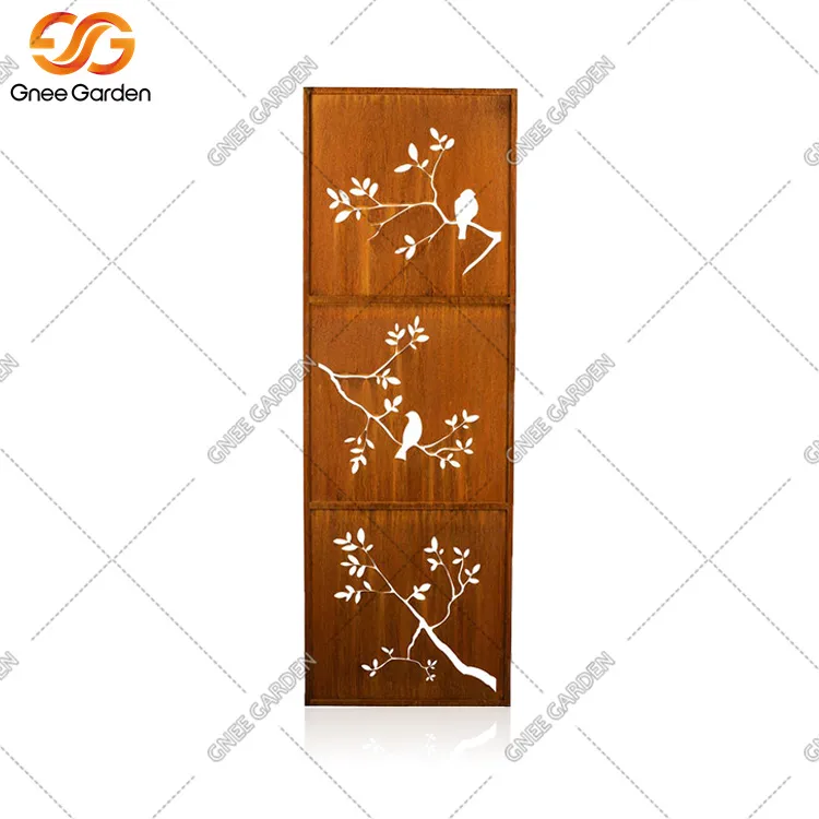 Laser Cut Corten Screem