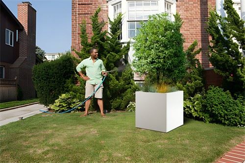 Modern Corten Steel Flower Planters