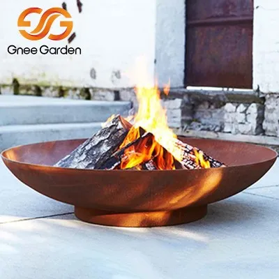 Corten Steel Round Fire Pit Corten Steel Round Fire Pit