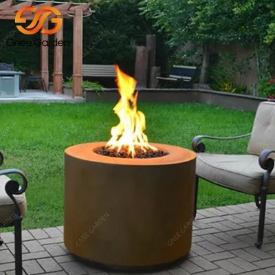 corten steel natural gas fire2 corten steel natural gas fire2