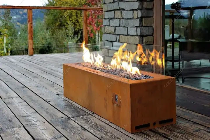 Corten Steel Low Smoke Fire Pit Corten Steel Low Smoke Fire Pit