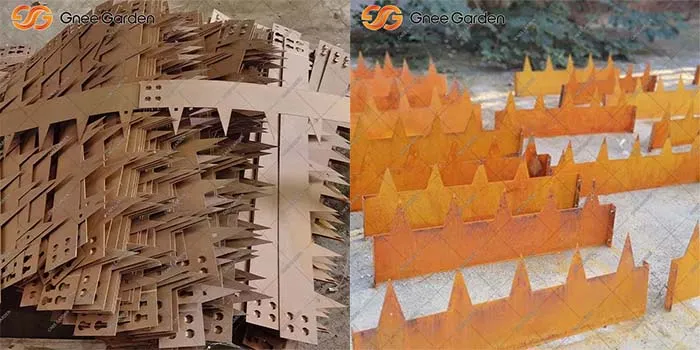 Custom Corten Steel Garden Bed for Residential Gardens Custom Corten Steel Garden Bed for Residential Gardens