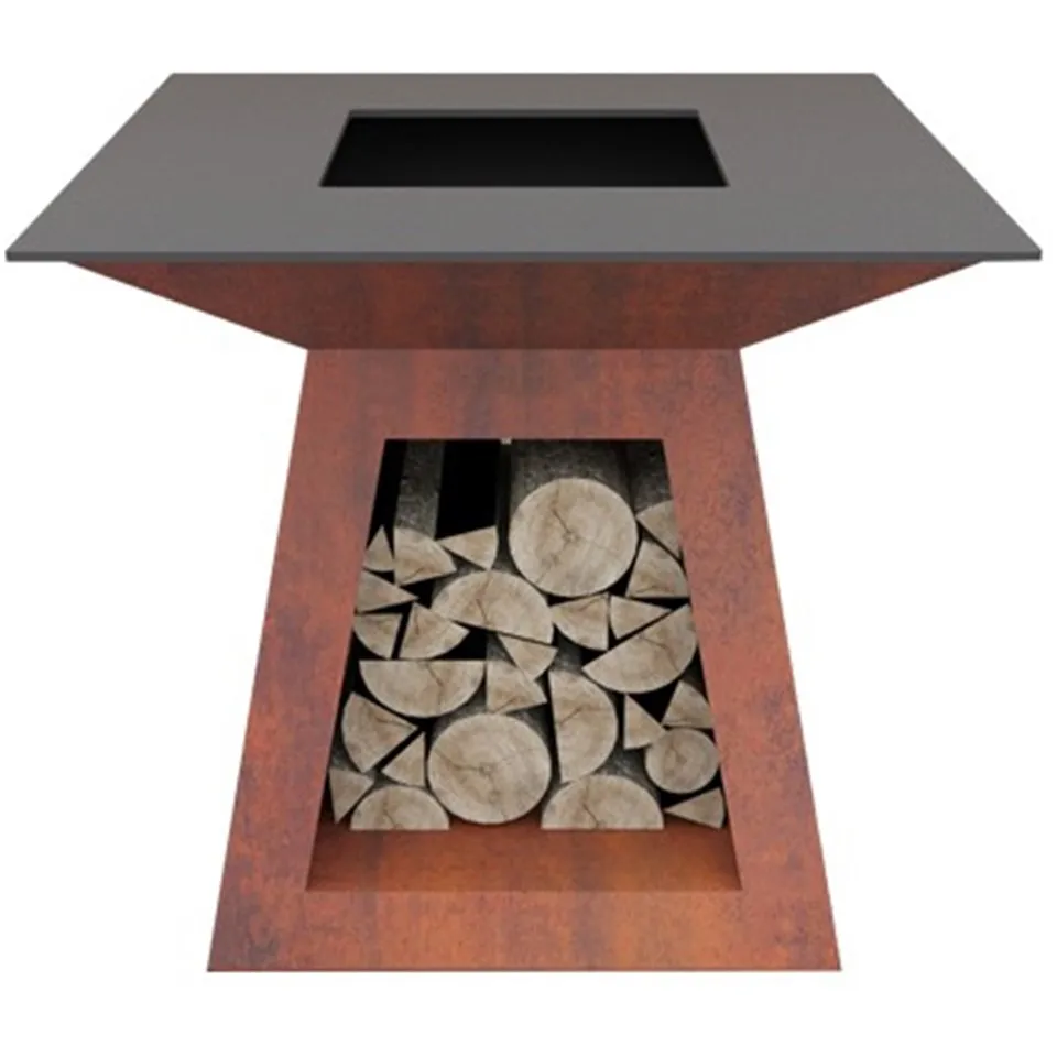 Grill tat-tisjir tal-BBQ ta' barra