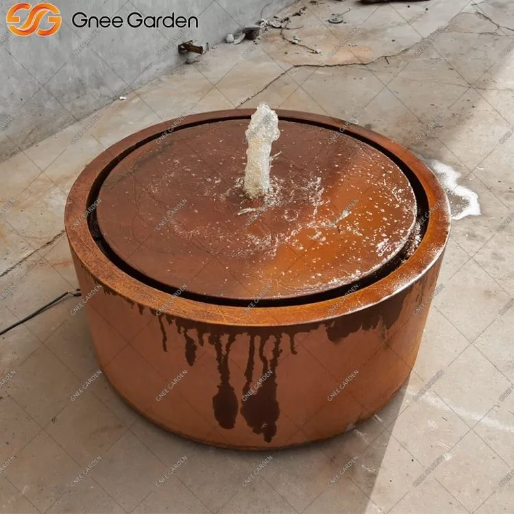 Karatteristika ta 'l-Ilma Corten ta' Barra Bil-Pompa Mibnija