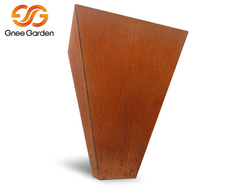 corten planter box corten planter box