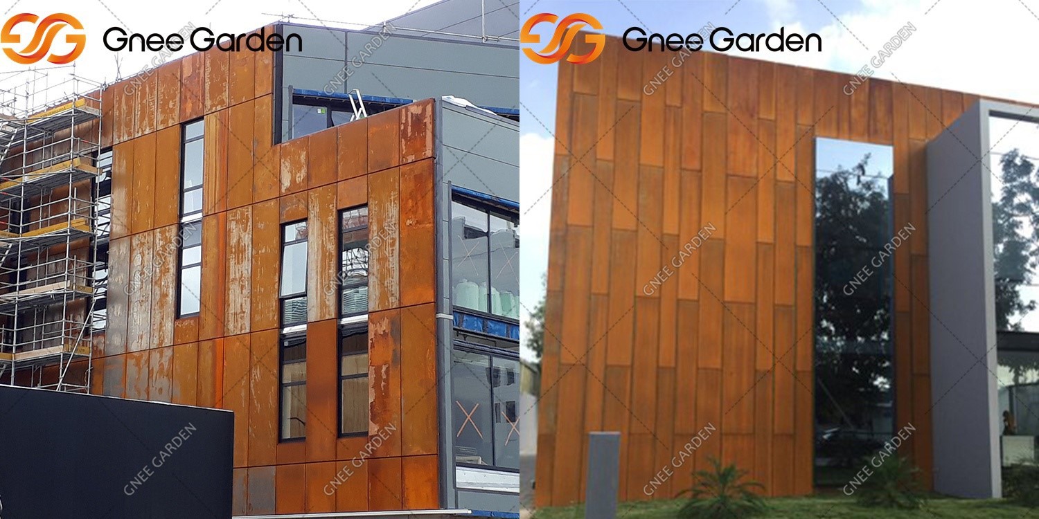 Corten Exterior Cladding Facade Panel Corten Exterior Cladding Facade Panel
