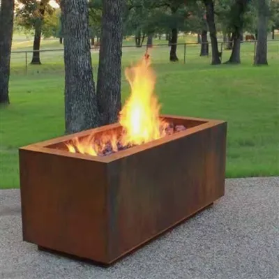 Fossa tan-nar tal-gass naturali Corten