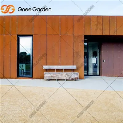 Pjanċa tal-ħajt tal-corten tal-azzar tal-metall