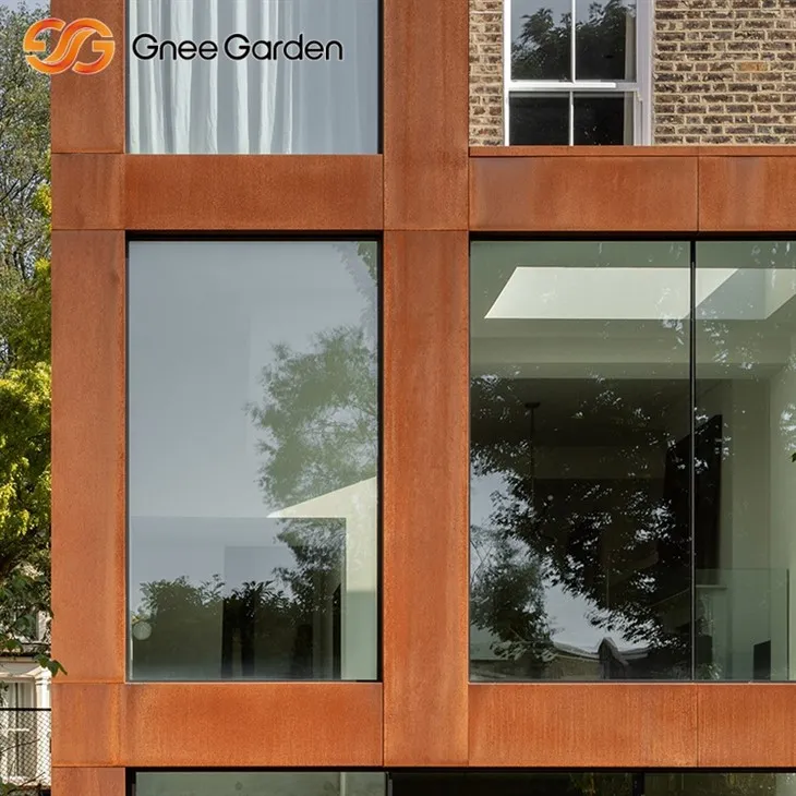 Finitura rustika tal-kisi tal-azzar tat-temp